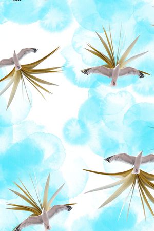 烟雾印花华亿平台图片