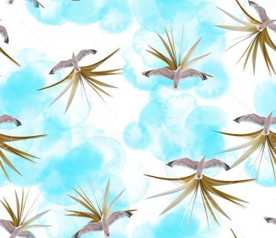 烟雾印花华亿平台图片