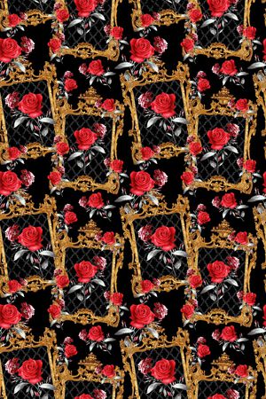 几何印花华亿平台图片