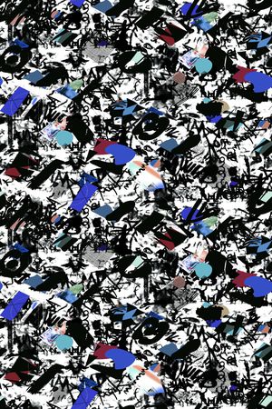 几何印花华亿平台图片