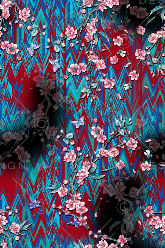 几何印花华亿平台图片