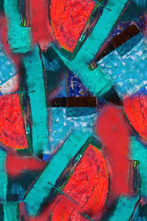 几何印花华亿平台图片