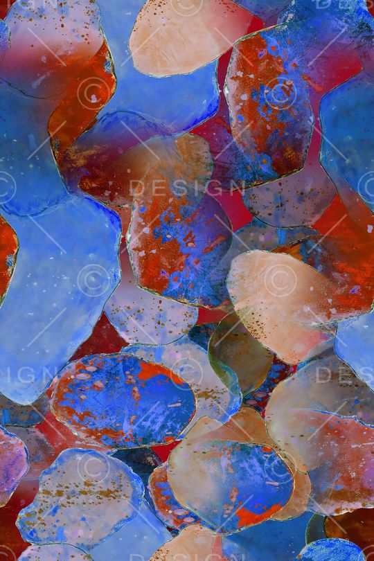 几何印花华亿平台图片