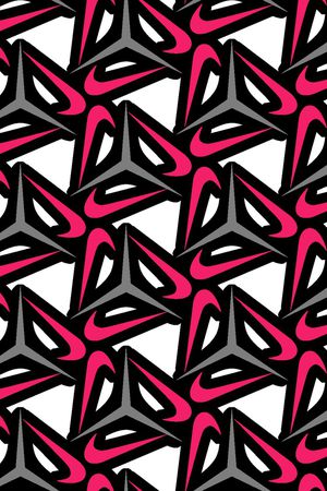 几何印花华亿平台图片