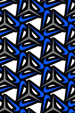 几何印花华亿平台图片