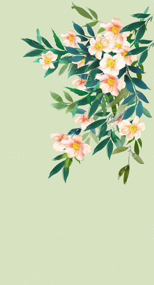 植物印花华亿平台图片