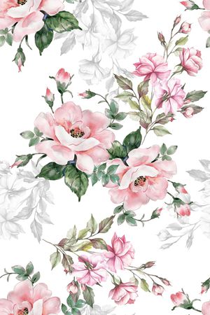 茶花印花华亿平台图片