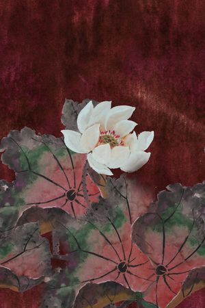 大花定位印花华亿平台图片