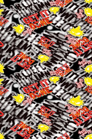 几何印花华亿平台图片