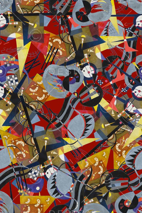 几何印花华亿平台图片