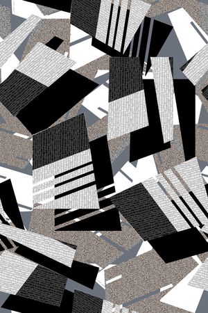 几何印花华亿平台图片