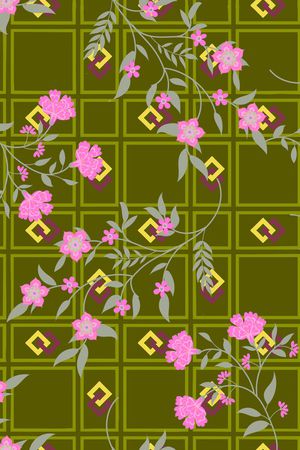 绿植树叶印花华亿平台图片