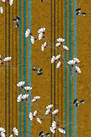 绿植树叶印花华亿平台图片