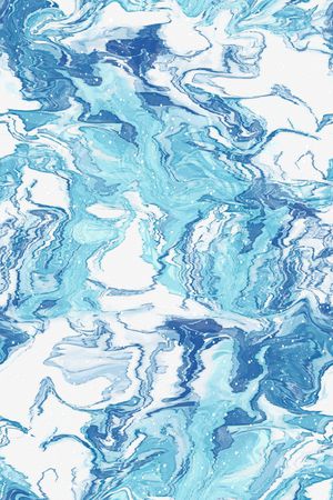 蓝色印花华亿平台图片