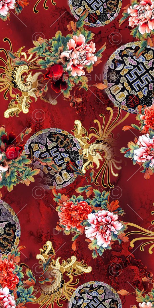 民族风印花华亿平台图片