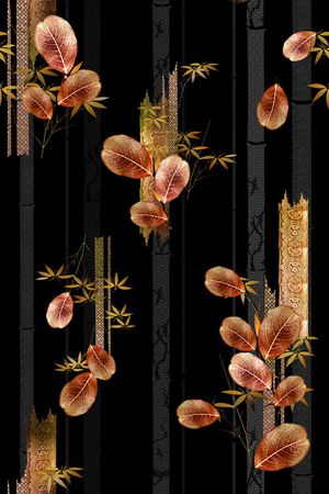 抽象印花华亿平台图片