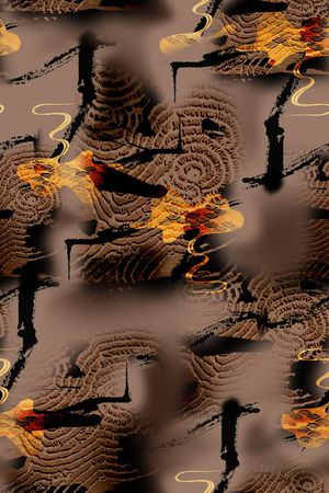 抽象印花华亿平台图片