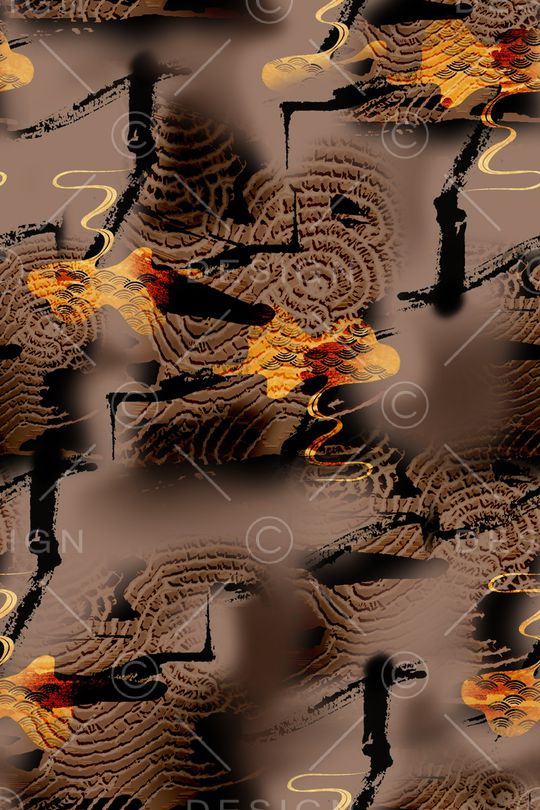 抽象印花华亿平台图片