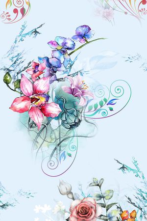 时尚印花华亿平台图片