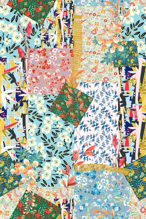 几何印花华亿平台图片