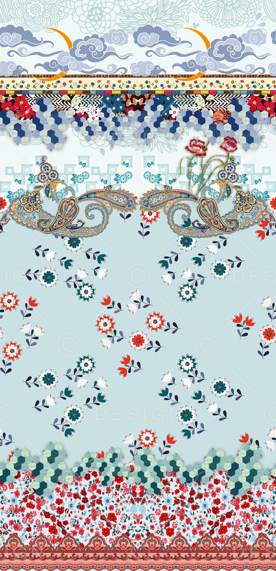 几何印花华亿平台图片