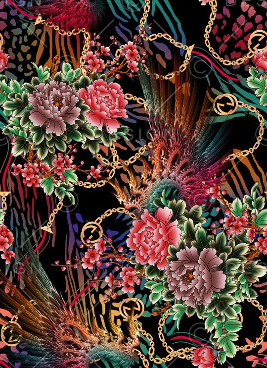 链条印花华亿平台图片