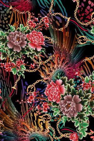 链条印花华亿平台图片