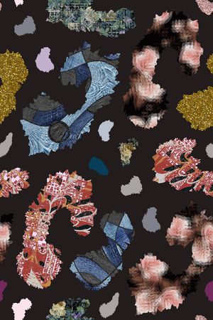 几何印花华亿平台图片