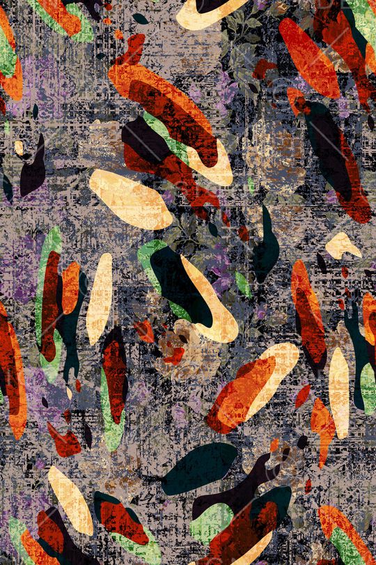 几何印花华亿平台图片