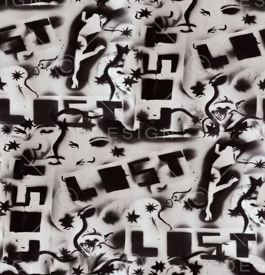 字母印花华亿平台图片