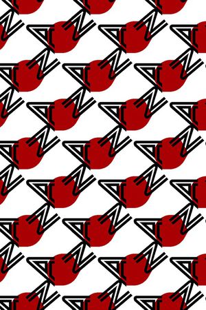 几何印花华亿平台图片