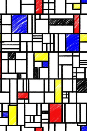 几何印花华亿平台图片