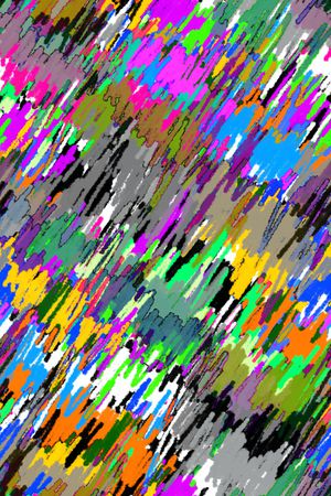 抽象男装印花华亿平台图片