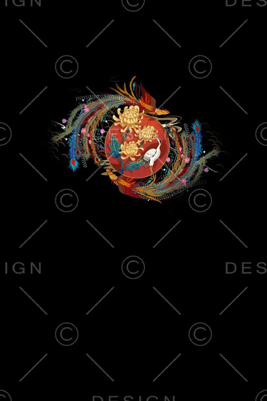 定位花印花华亿平台图片