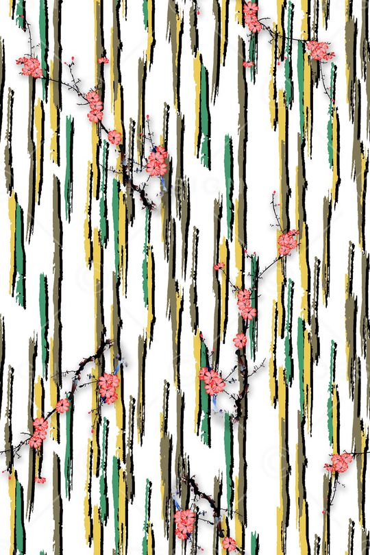 几何印花华亿平台图片