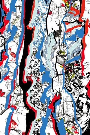 大牌风印花华亿平台图片