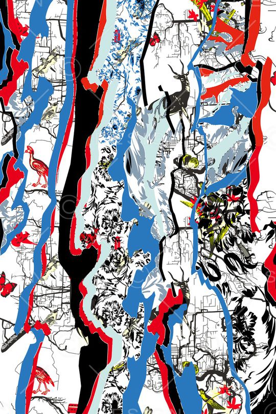 大牌风印花华亿平台图片