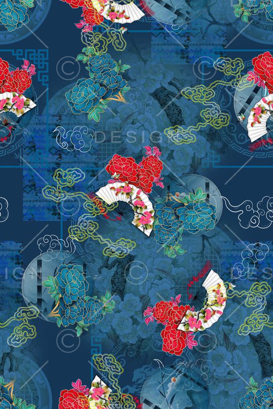 祥云印花华亿平台图片