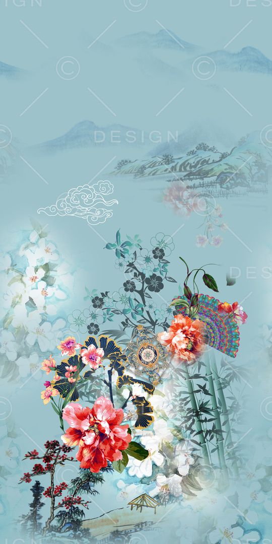 时尚印花华亿平台图片