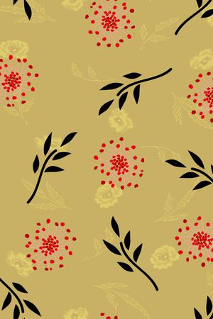 绿植树叶印花华亿平台图片