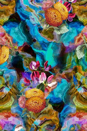 时尚印花华亿平台图片