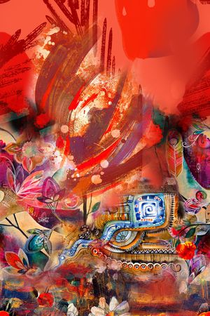 时尚印花华亿平台图片