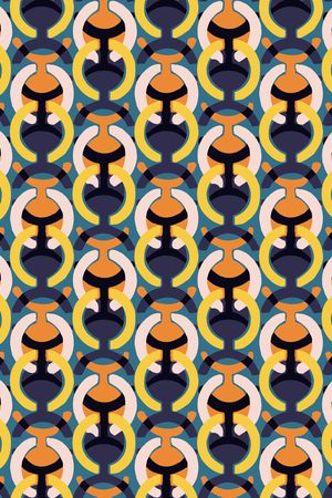 几何印花华亿平台图片