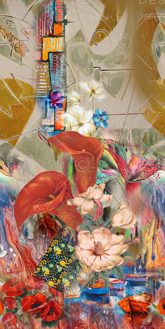 时尚印花华亿平台图片