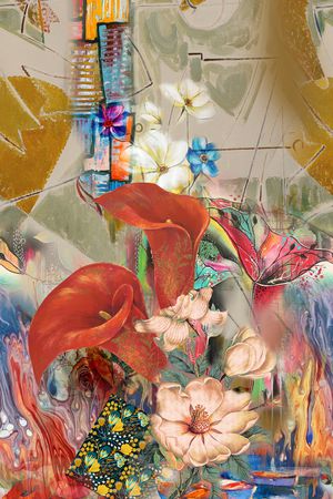 时尚印花华亿平台图片