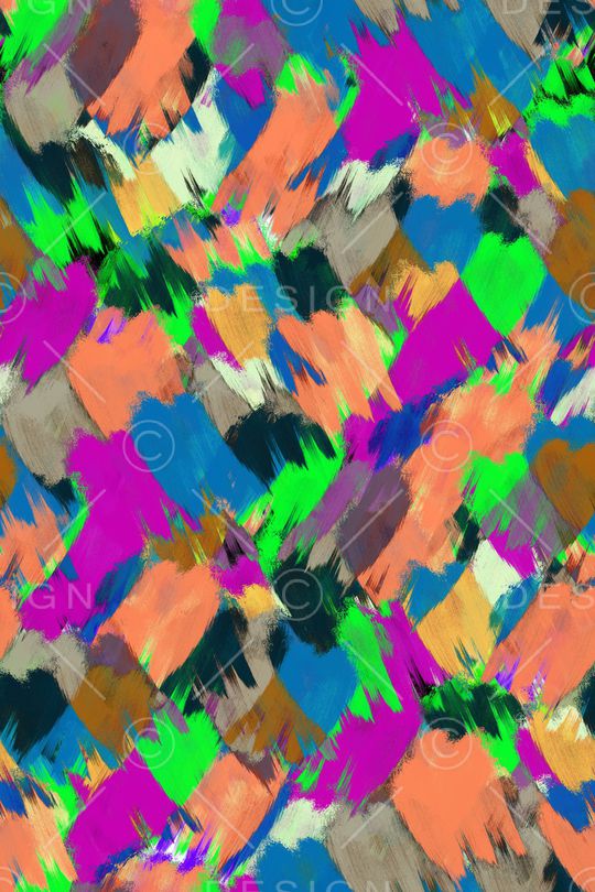 抽象男装印花华亿平台图片