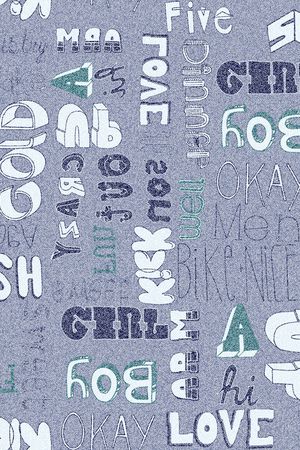 字母印花华亿平台图片