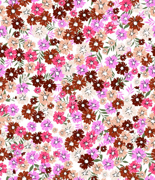 几何花卉印花华亿平台图片