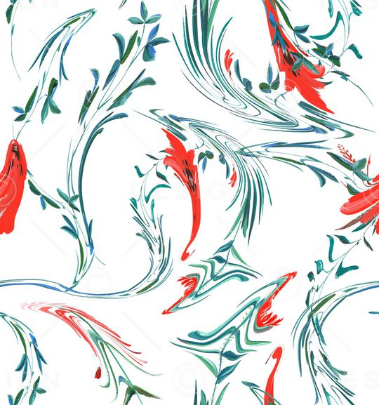 几何印花华亿平台图片