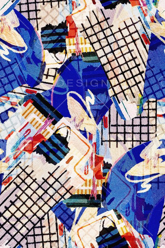 几何印花华亿平台图片